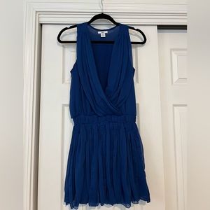 Mini dress cobalt blue